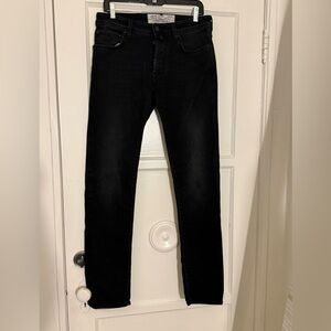 Men's Black 688 Designer Jeans